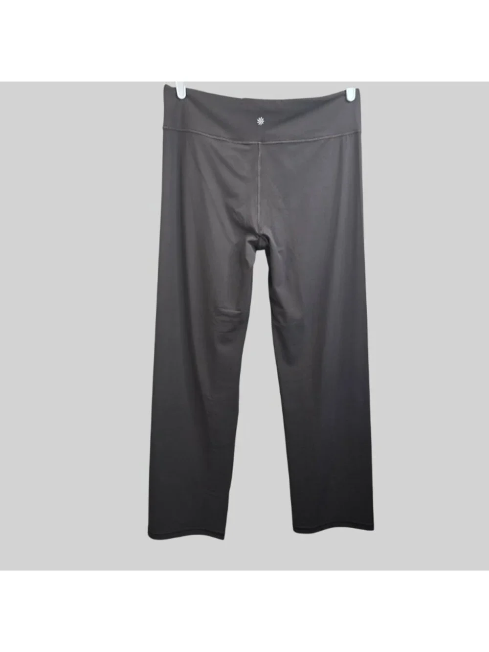 Athleta Straight Leg Legging Pant Black Stretchy Athletic Workout‎ Pull On Yoga